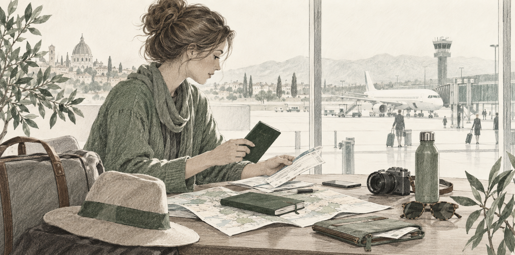 Preparing documents before European travel